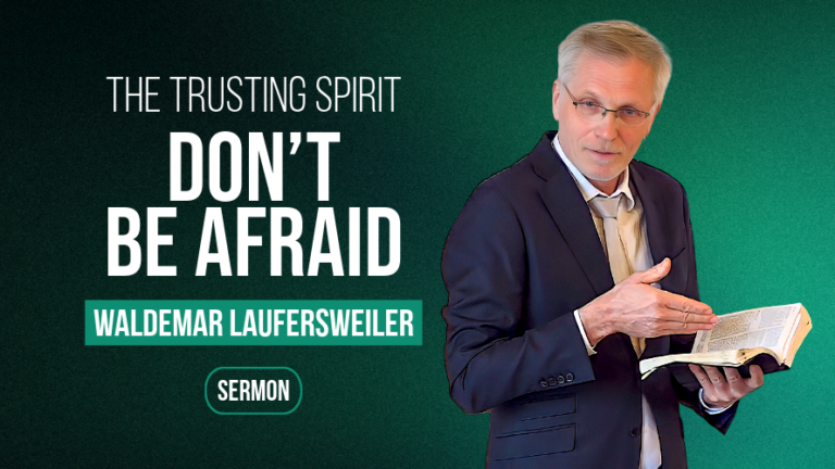 The trusting spirit - No fear in turbulent times :: Waldemar Laufersweiler
