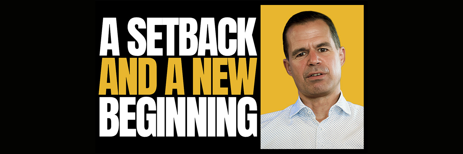 A SETBACK AND A NEW BEGINNING - Erhard Vasicek